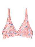 Women's Traceless Triangle Bralette Flowerbed