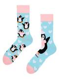 Regular Socks Skating Penguin