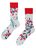 Warm Socks Rosehips in Snow