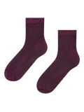 Anti-Stress Crew Socks Dark Burgundy