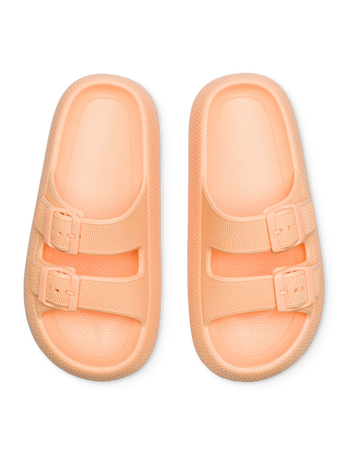 Light Peach Women's Platform Sandals