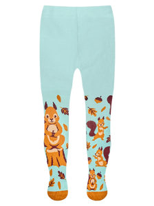 Kids' Tights Squirrel in the Woods