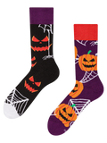 Regular Socks Scary Pumpkin
