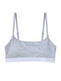 Light Grey Melange Women's Modal Bralette