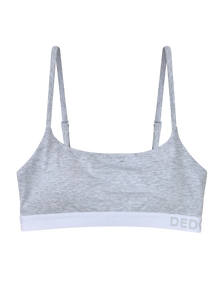 Light Grey Melange Women's Modal Bralette