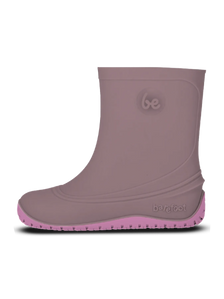 Kids' Barefoot Rain Boots Be Lenka Pudds - Misty Pink