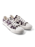 Canvas Shoes Black & White Stains