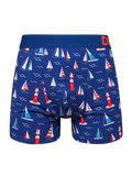 Men's Trunks Lighthouse & Sailboats