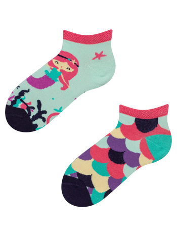 Kids' Ankle Socks Little Mermaid