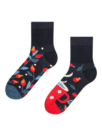 Anti-Stress Crew Socks Rosehip Tea