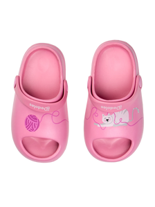 Baby Chunky Clogs Cat & Ball