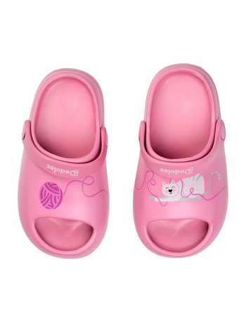 Baby Chunky Clogs Cat & Ball