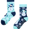 Kids' Non-slip Warm Socks Joyful Snowman