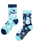 Kids' Non-slip Warm Socks Joyful Snowman