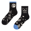 Crew Socks Cat & Moon
