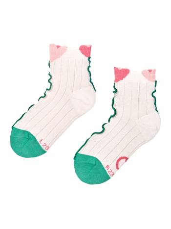 Girls' Cutecore Socks Blooming Tulips