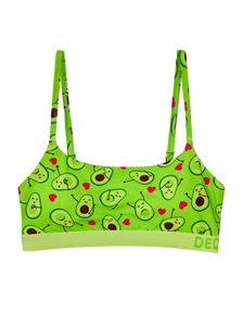 Women's Modal Bralette Avocado Love