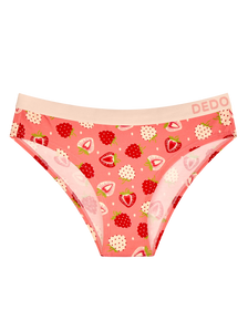 Women's Modal Briefs Sweet Strawberries