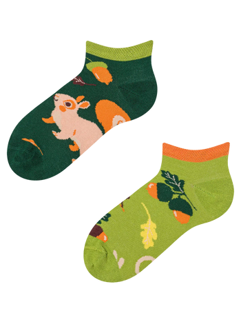 Kids' Ankle Socks Squirrel