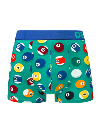 Shortened Men's Trunks Billiards