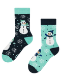 Kids' Warm Socks Joyful Snowman