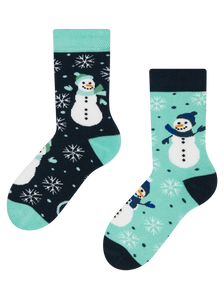 Kids' Warm Socks Joyful Snowman