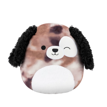 Squishmallows Zerdan the Winking Brown Marbled Dog, 30 cm