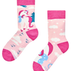 Kids' Non-slip Warm Socks Unicorn with a Scarf