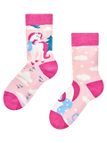 Kids' Non-slip Warm Socks Unicorn with a Scarf