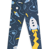 Kids' Cotton Leggings Rocket & Space