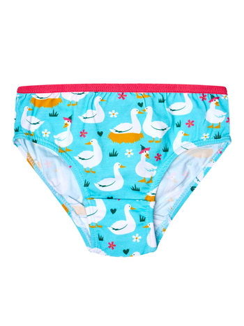 Girls' Briefs Goose & Flowers