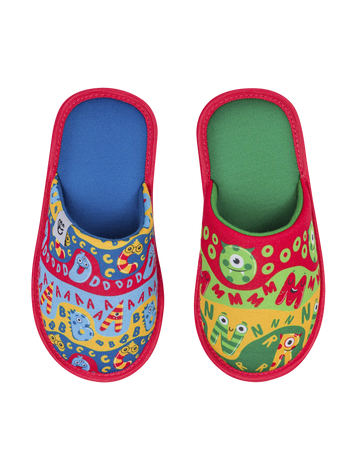 Kids' Slippers First Letters