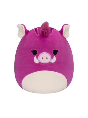 Squishmallows Jenna the Purple Boar, 20 cm