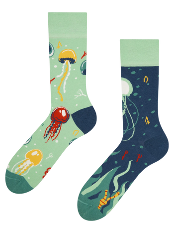 Regular Socks Floating Jellyfish