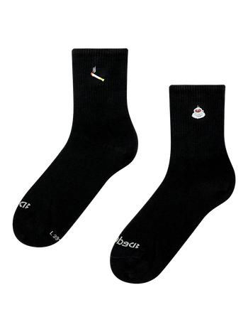 Ribbed Mid Calf Socks Morning Ritual