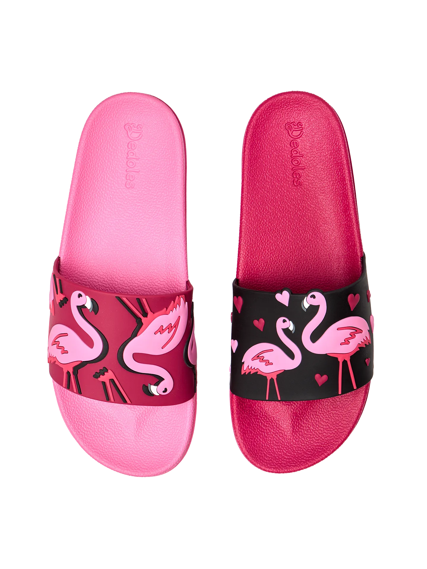 Slides Flamingos & Hearts – Dedoles