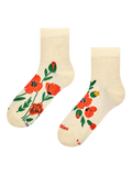 Anti-Stress Crew Socks Poppy Field