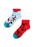 Kids' Ankle Socks Ladybugs & Dots