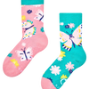Kids' Non-slip Socks Sweet Butterflies