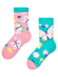 Kids' Non-slip Socks Sweet Butterflies