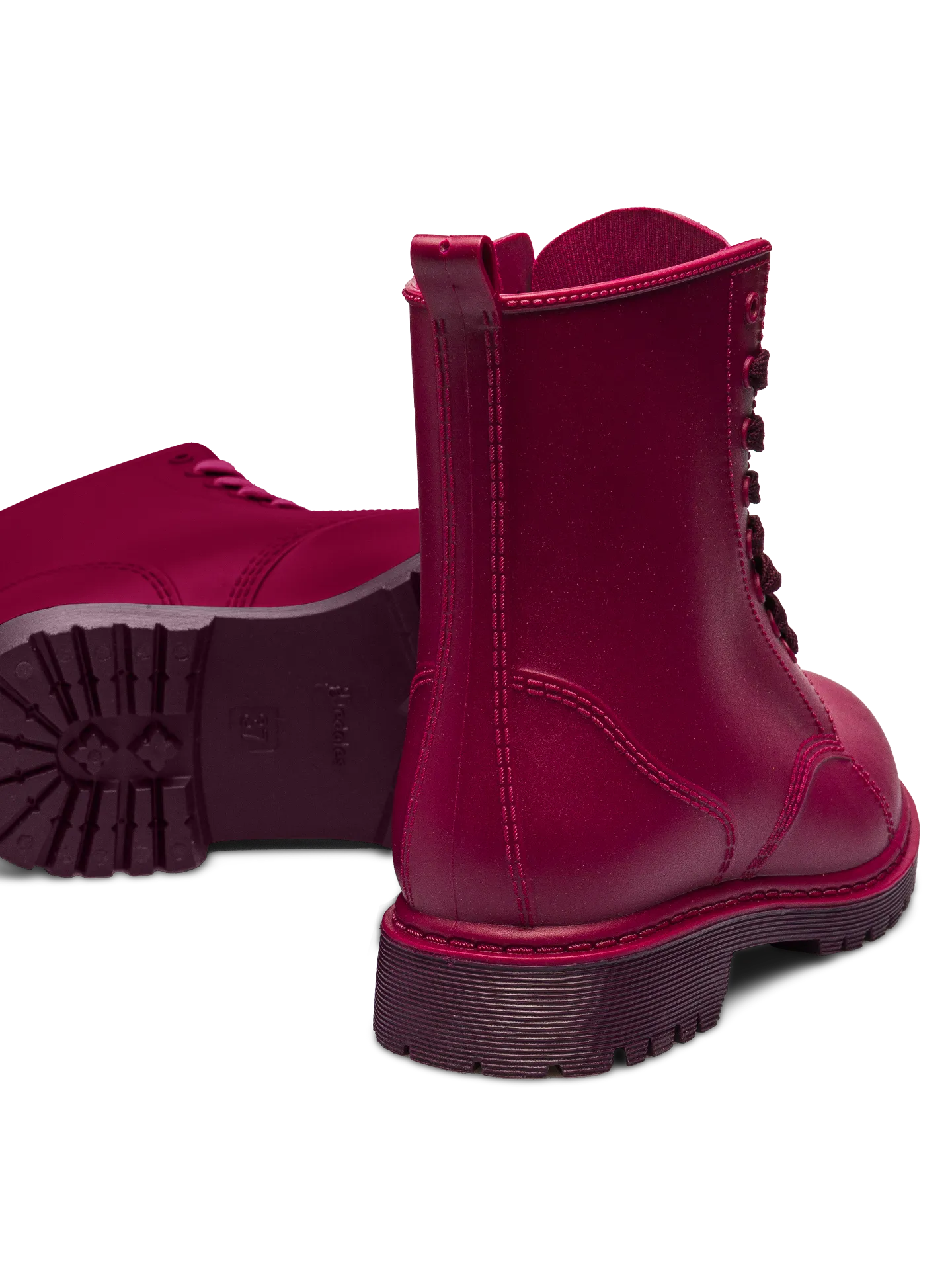 burgundy dress boots for women Burgundy Women's Rain Boots – Dedoles