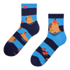 Crew Socks Swimming Capybara