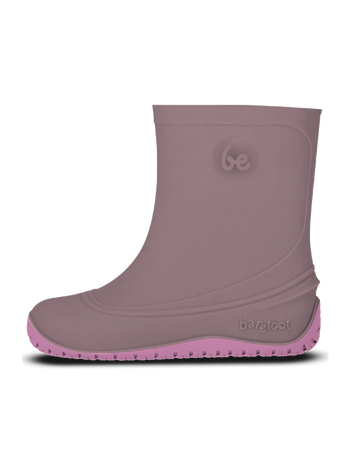 Kids' Barefoot Rain Boots Be Lenka Pudds - Misty Pink