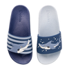 Kids' Slides Grey Shark