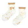 Girls' Cutecore Socks Teddy with a Bow