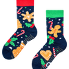 Kids' Non-slip Warm Socks Gingerbread & Sweets