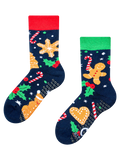 Kids' Non-slip Warm Socks Gingerbread & Sweets