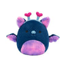 Squishmallows Milan the Girly Goth Navy Blue Fruit Bat, 20 cm