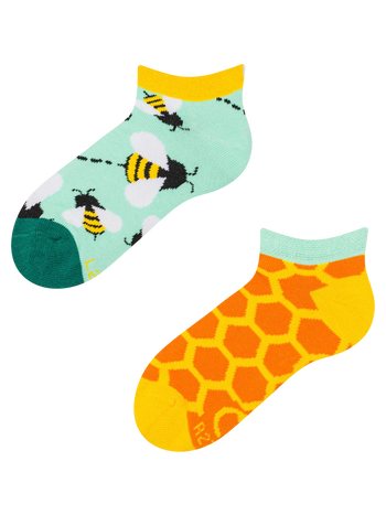 Kids' Ankle Socks Little Bees