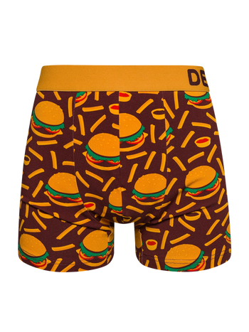 Men's Trunks Burger & French Fries
